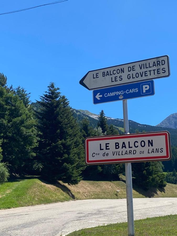 Crêtes Du Vercors Vue Magnifique Villard-de-Lans Extérieur photo